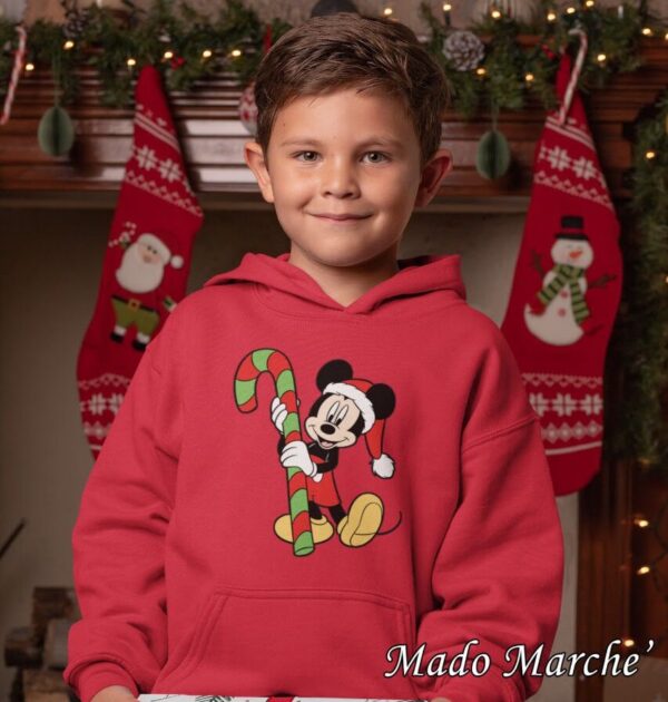 Kids Hoodie - Christmas Mickey - Image 1