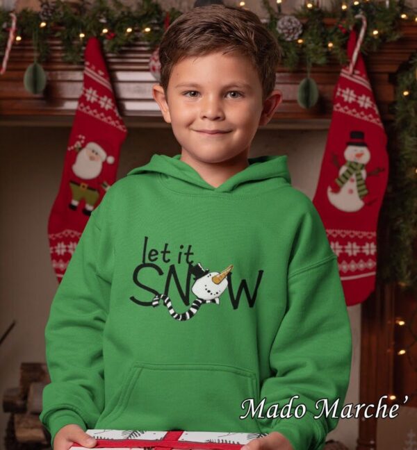 IMG-20201220-WA0034 Kids Hoodie - Christmas Let's Snow - Image 1