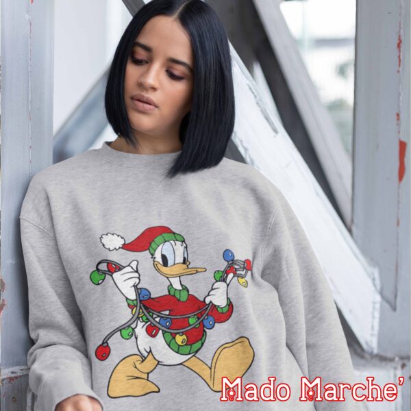 Adult Crewneck - Christmas Donald duck - Image 5