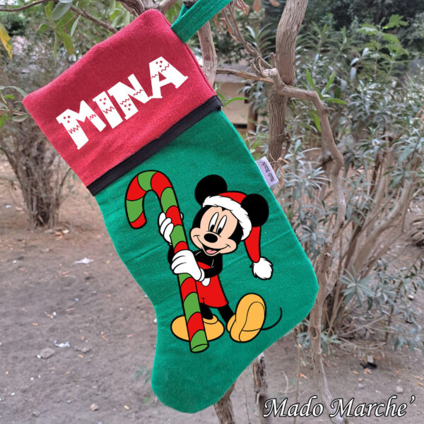 Christmas Socks-Mickey - Image 1