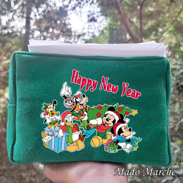 Tissue Holder - Mickey Happy New Year - Image 1