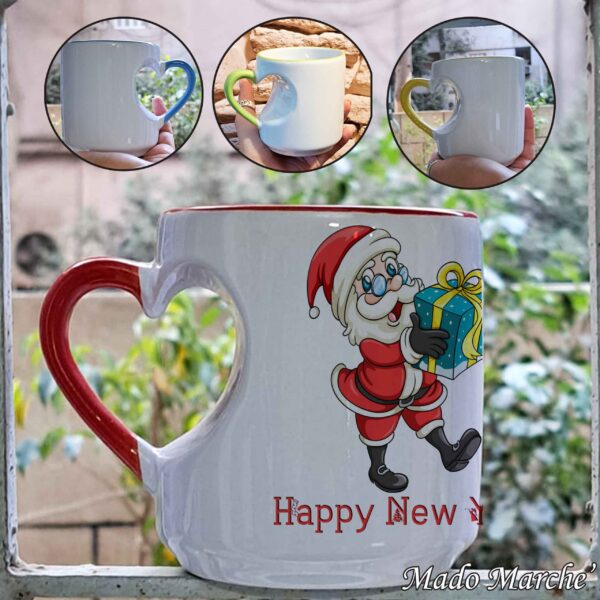 14 Heart Mug- Noel Gift Happy New Year - Image 1