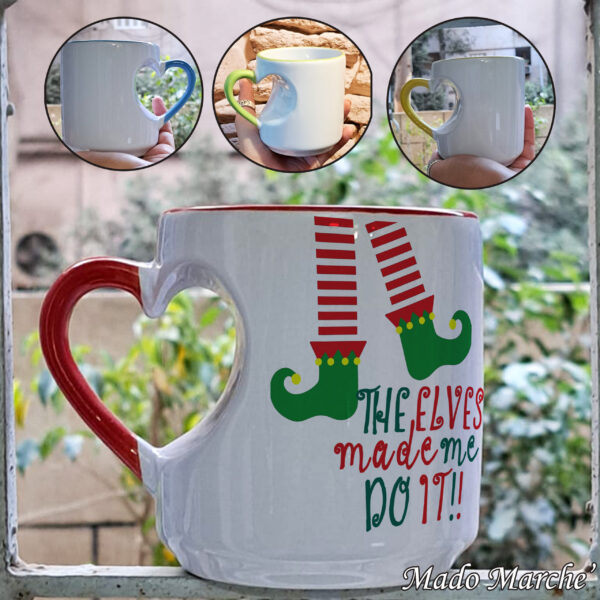 22 Heart Mug- The Elves - Image 1