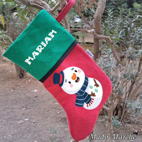 Christmas Socks-Snowman - Image 1