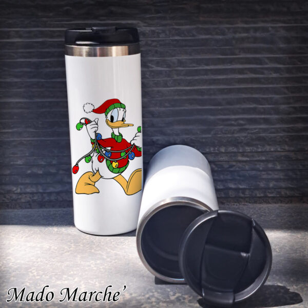 6 Starbucks Mug -Christmas Donald duck - Image 1