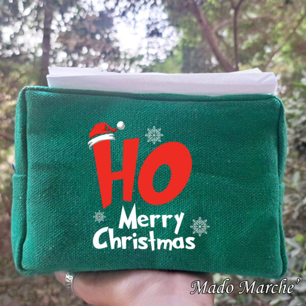 Tissue Holder - Hoho Merry Christmas - Image 1