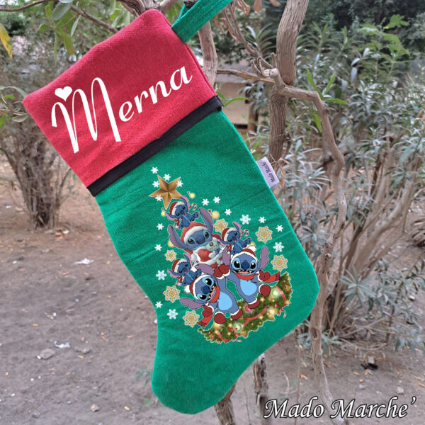 Christmas Socks-Stitch - Image 1