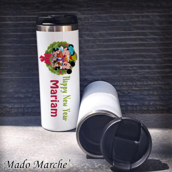 Starbucks Mug -Christmas Mickey Happy New Year - Image 1