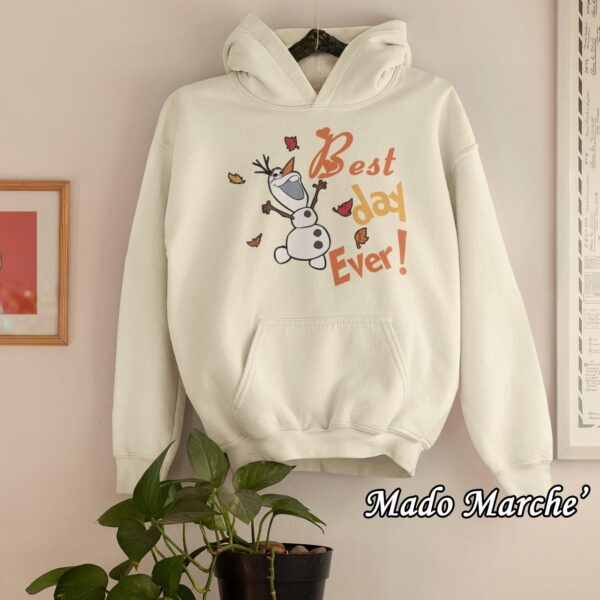 Kids Hoodie - Olaf Best Day Ever - Image 1