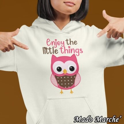 Adult Hoodie - Owl enjoy little thing