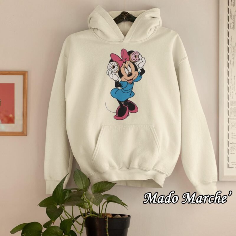 Kids Hoodie - Minnie Mouse donuts