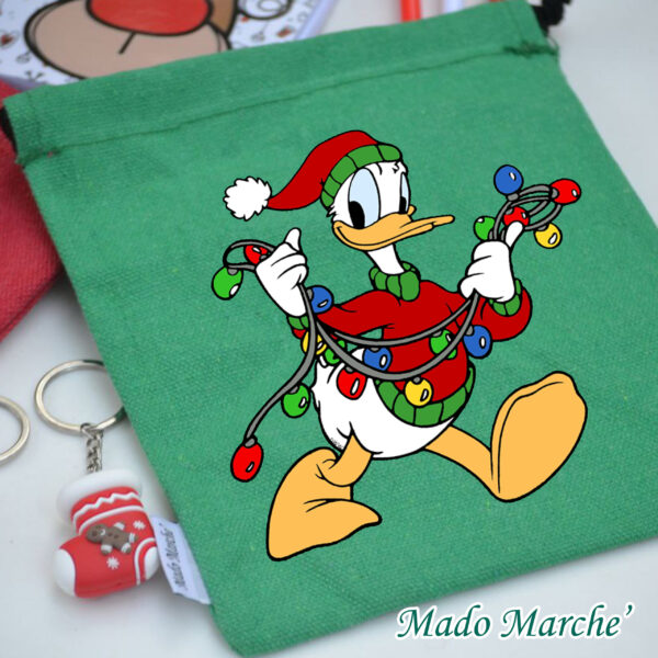8 Christmas Gift bag - Donald duck - Image 1