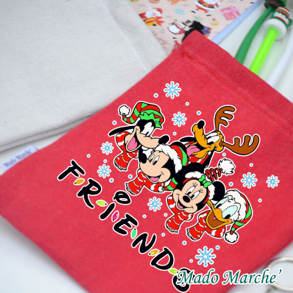 9 Christmas Gift bag - Mickey friends - Image 1