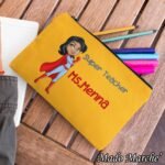 Teacher Pencil Case - Super Teacher Girl