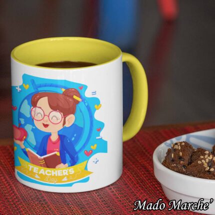 colored mug - Math teacher
