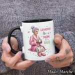 Colored mug - Grandma like a mom