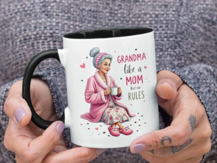 Colored mug - Grandma like a mom