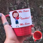 Rubber mug - My super teacher