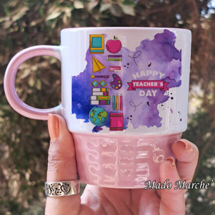 Rubber mug - Happy teacher's day