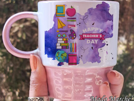 Rubber mug - Happy teacher's day