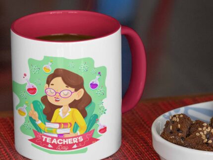 colored mug - Science teacher
