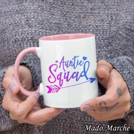 Colored mug - Auntie squad