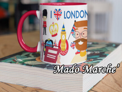 colored mug - English teacher