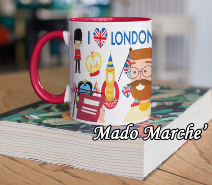 colored mug - English teacher