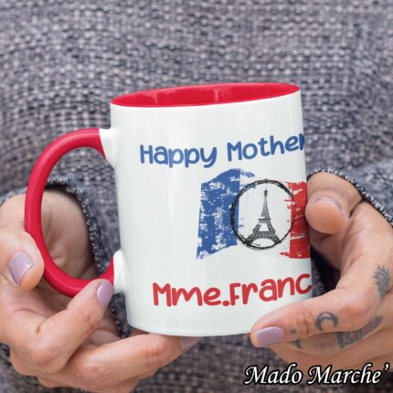 colored mug - French teacher