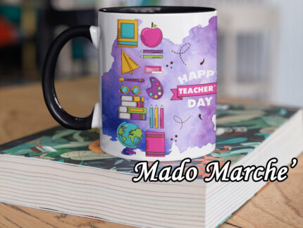 colored mug - Happy teacher's day
