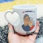 Heart Mug- Happy grandparents day