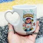 Heart Mug- Super mom