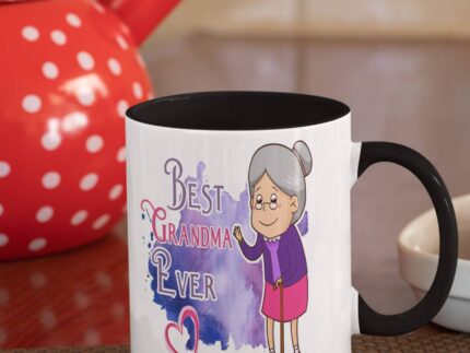 Colored mug - Best grandma ever
