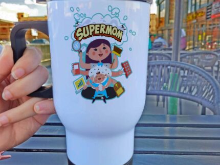 Travel Mug -Super mom