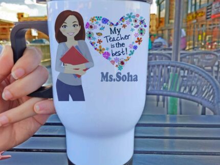 Travel Mug - My teacher is the best