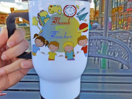 Travel Mug - Thank you teacher