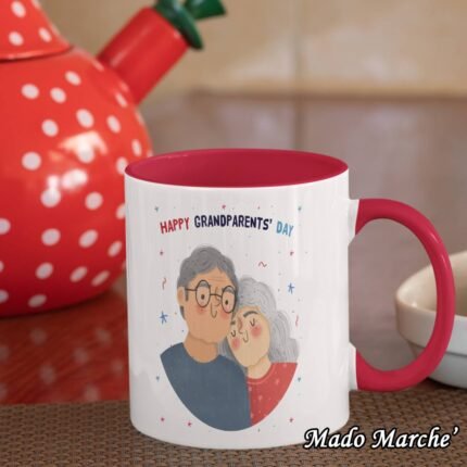 Colored mug - Happy grandparent