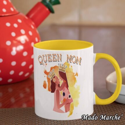 Colored mug - Queen mom