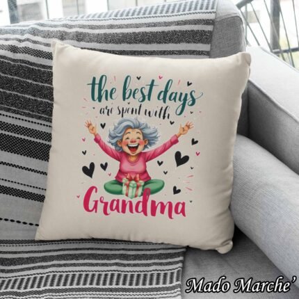Cushion - The best day are spent
