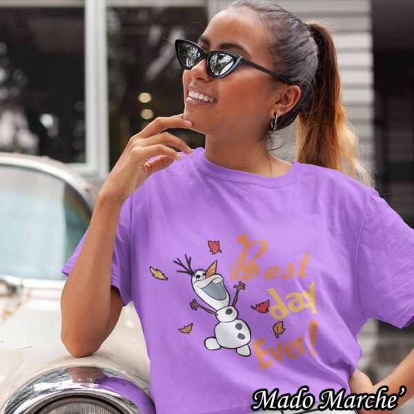 T-shirt - Olaf / Best Day Ever - Image 5