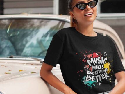 T-shirt - Music Makes Everything Better