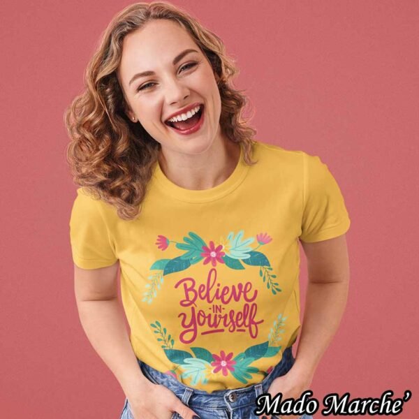 T-shirt - Believe in yourself - Image 5