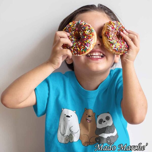 Kids T-shirt - 3 Panda - Image 2