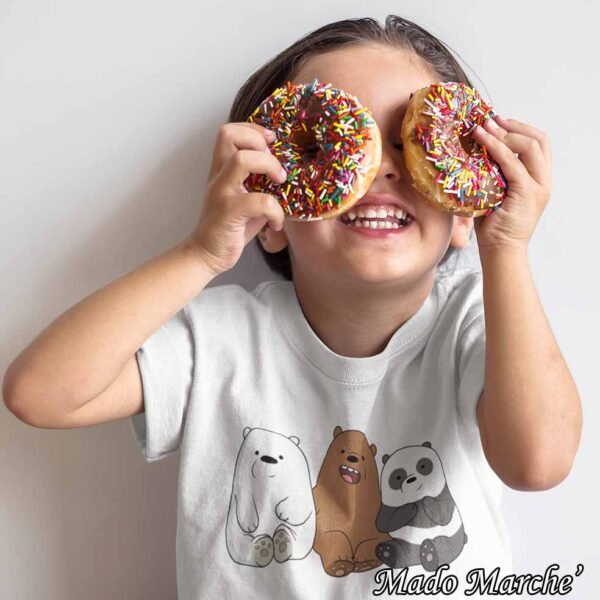Kids T-shirt - 3 Panda - Image 5