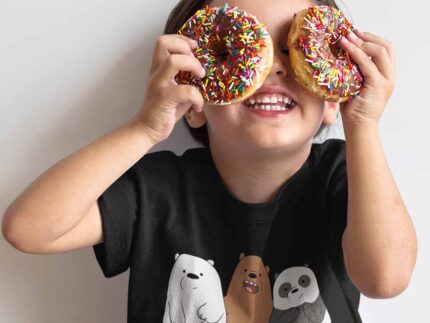 Kids T-shirt - 3 Panda