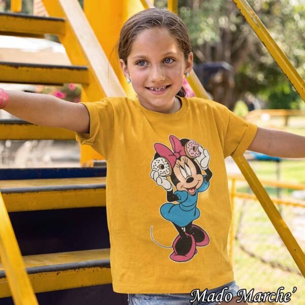 Kids T-shirt - Minnie Mouse Donuts - Image 3