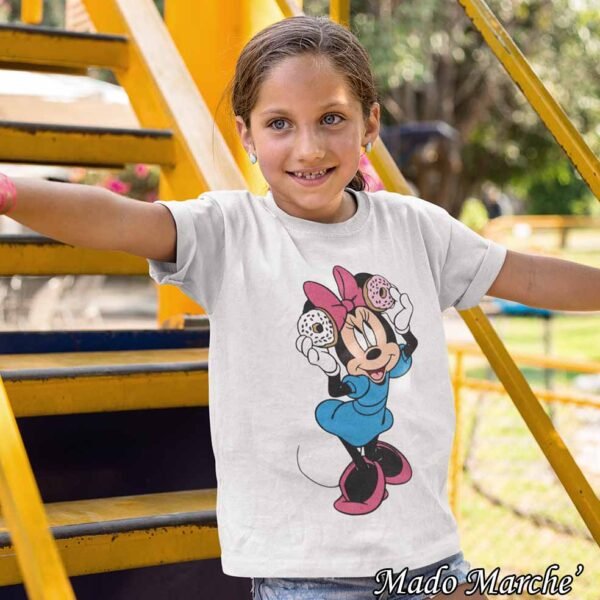 Kids T-shirt - Minnie Mouse Donuts - Image 4