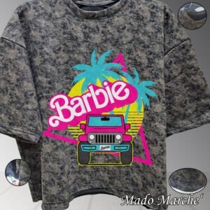 Crop Oversize - Barbie logo