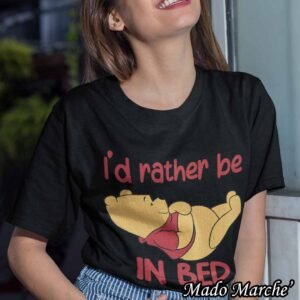 T-shirt - Pooh / I'd rather be in bed
