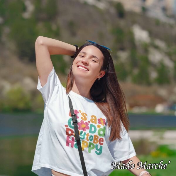 Crop Oversize - It is a good day to be happy - Image 2